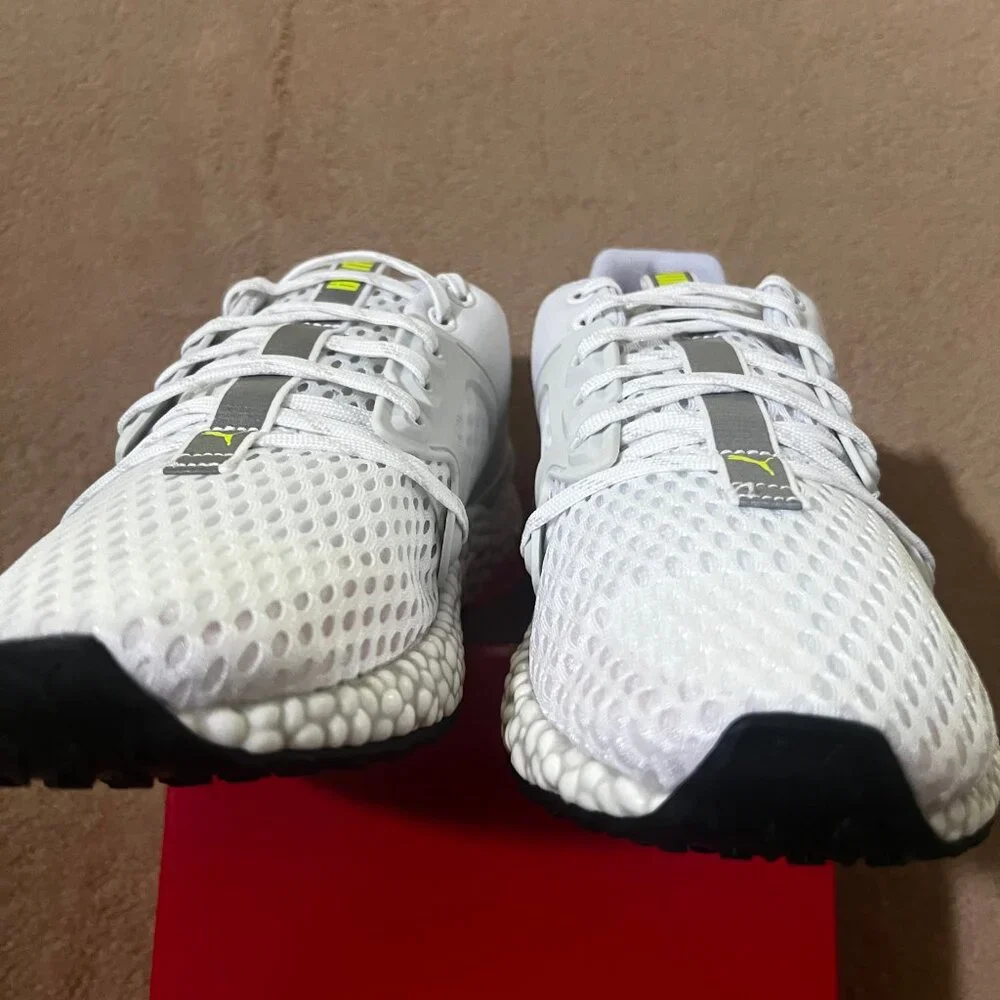NIB PUMA Women 8.5‎ Hybrid Sky White Pink Yellow 192576-05